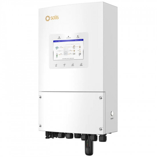 Інвертор гібридний 5kW Solis S6 (S6-EH1P5K-L-PLUS), однофазний