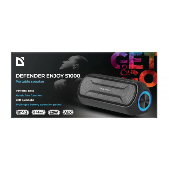 Акустична система Defender Enjoy S1000 Black (65688)
