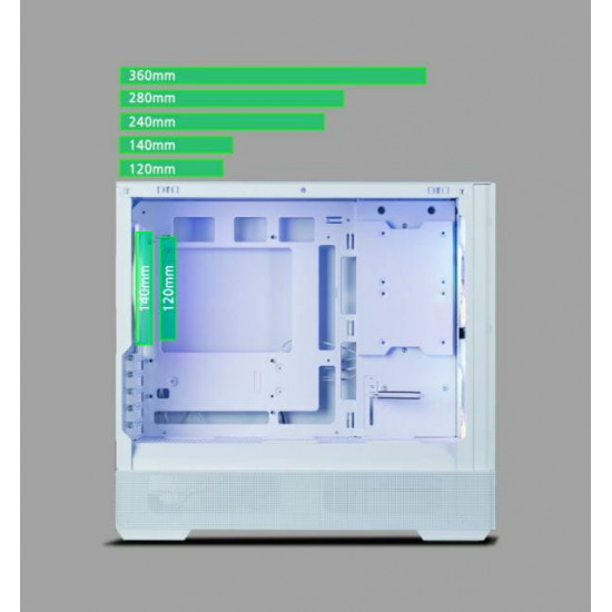 Корпус Zalman P30 Air White без БЖ