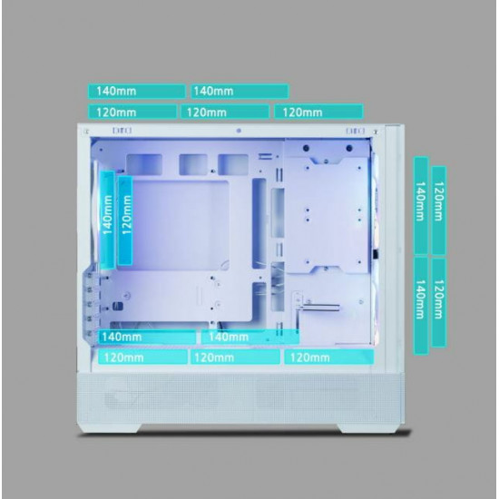 Корпус Zalman P30 Air White без БЖ