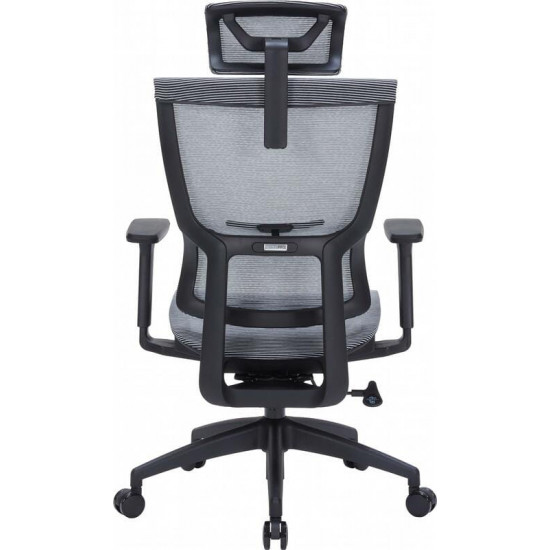 Крісло офісне Officepro Elegant OC660-B-DG-DG Black/Dark Gray