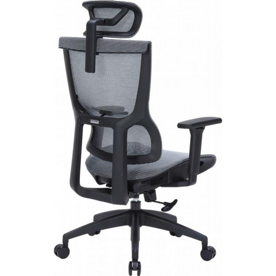 Крісло офісне Officepro Elegant OC660-B-DG-DG Black/Dark Gray