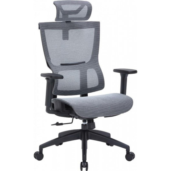 Крісло офісне Officepro Elegant OC660-B-DG-DG Black/Dark Gray