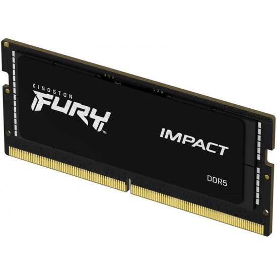 Модуль пам`ятi SO-DIMM 32GB/4800 DDR5 Kingston Fury Impact (KF548S38IB-32)