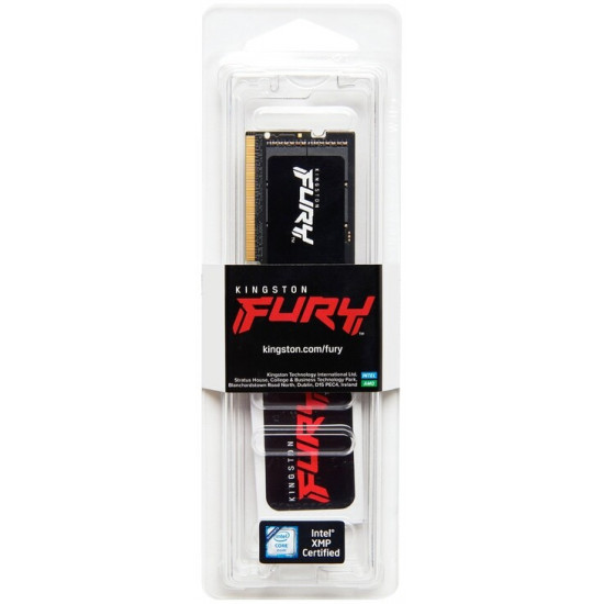 Модуль пам`ятi SO-DIMM 32GB/4800 DDR5 Kingston Fury Impact (KF548S38IB-32)