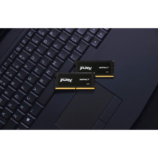 Модуль пам`ятi SO-DIMM 32GB/4800 DDR5 Kingston Fury Impact (KF548S38IB-32)