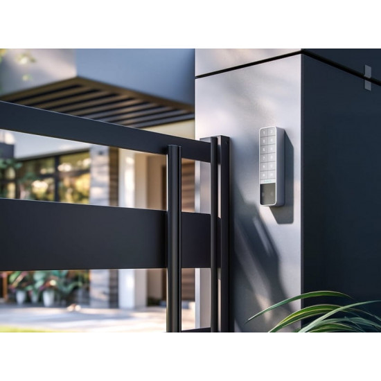 Бездротова клавіатура Ajax KeyPad Outdoor Jeweller White