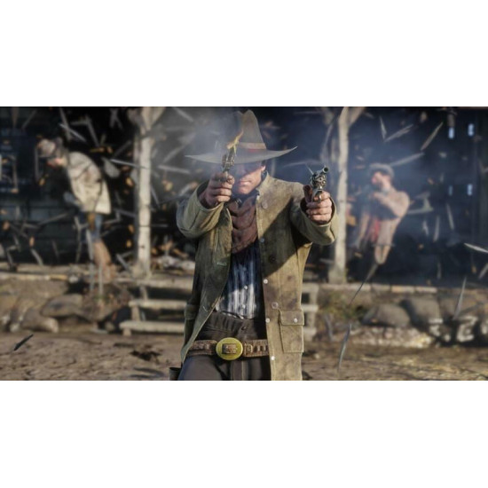 Гра Red Dead Redemption 2 для Sony PlayStation 4, Russian Subtitles, Blu-ray (5026555423052)
