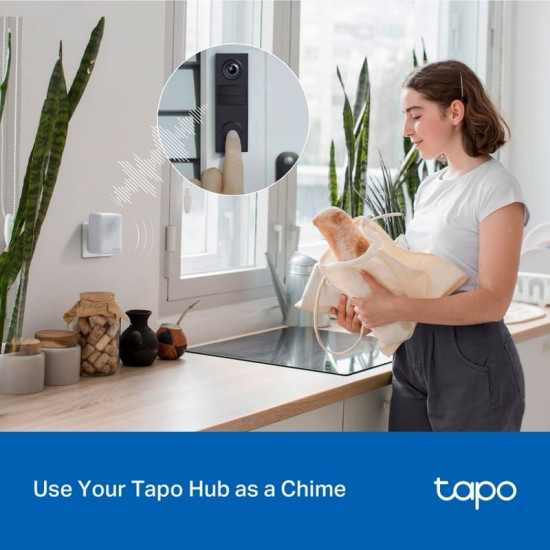 Відеодзвінок TP-Link Tapo D205 Black