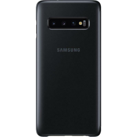 Чохол-книжка Samsung Clear View Cover для Samsung Galaxy S10 SM-G973 Black (EF-ZG973CBEGRU)