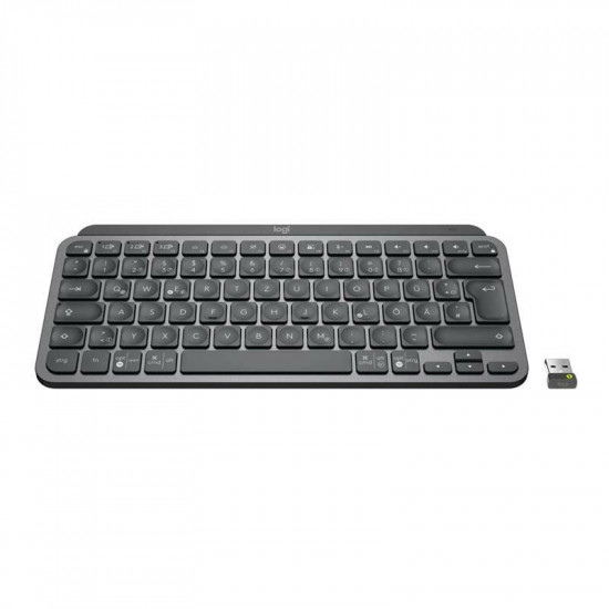 Клавіатура бездротова Logitech MX Keys Mini For Business Wireless Illuminated US Graphite (920-010608)