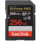Карта пам`яті SDXC 256GB UHS-I/U3 Class 10 SanDisk Extreme Pro V30 R200/W140MB/s 4K (SDSDXXD-256G-GN4IN)