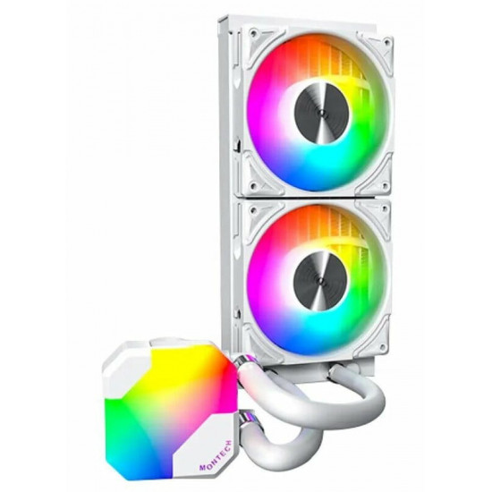 Система водяного охолодження Montech Hyper Flow ARGB 240 White