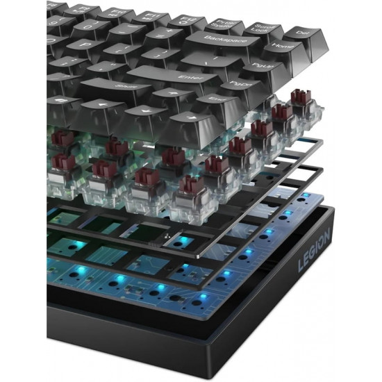 Клавiатура Lenovo Legion K510 Mini Pro Gaming Keyboard Black (GY41P80864)