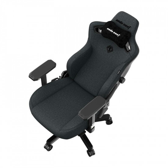 Крісло для геймерів Anda Seat Kaiser 3 Size XL Fabric Dark Gray (AD12YDC-XL-01-GB-CF)