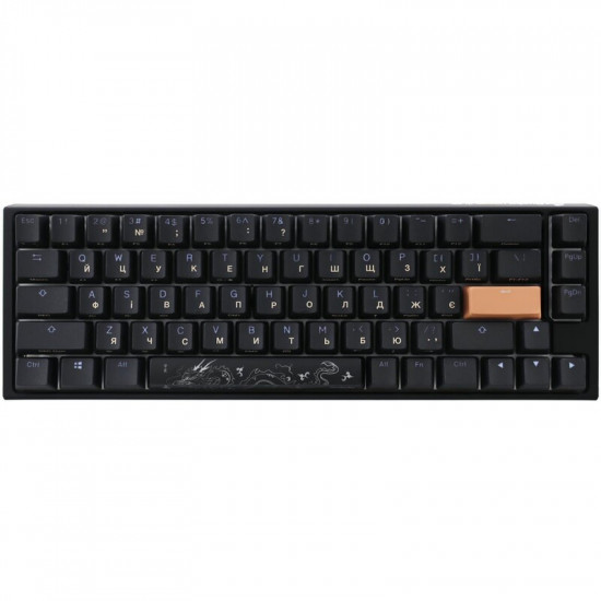 Клавіатура Ducky One 3 SF Cherry MX Red RGB UA USB Black (DKON2167ST-RUAPXCLAWSC1)