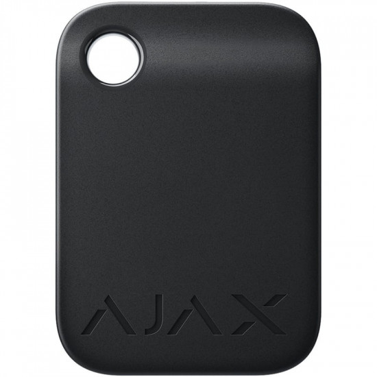 Безконтактний брелок Ajax Tag Black (10шт) для клавіатури KeyPad Plus