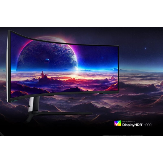 Монітор Samsung 57" Odyssey Neo G9 G95NC (LS57CG952NZXUA) Black/White Curved VA 240Hz