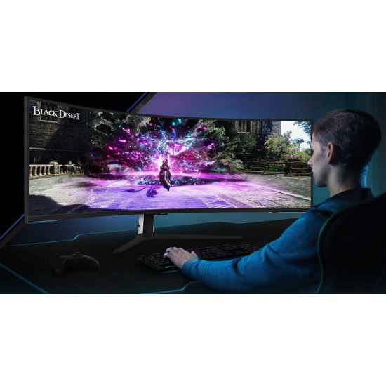 Монітор Samsung 57" Odyssey Neo G9 G95NC (LS57CG952NZXUA) Black/White Curved VA 240Hz