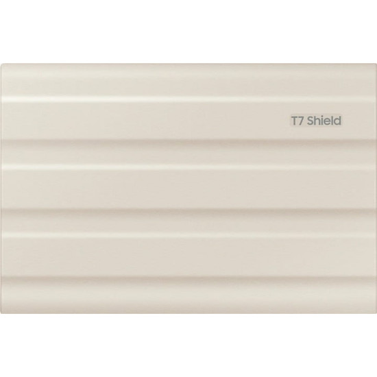 Накопичувач зовнішній SSD 1TB Samsung T7 Shield Beige (MU-PE1T0K/EU)