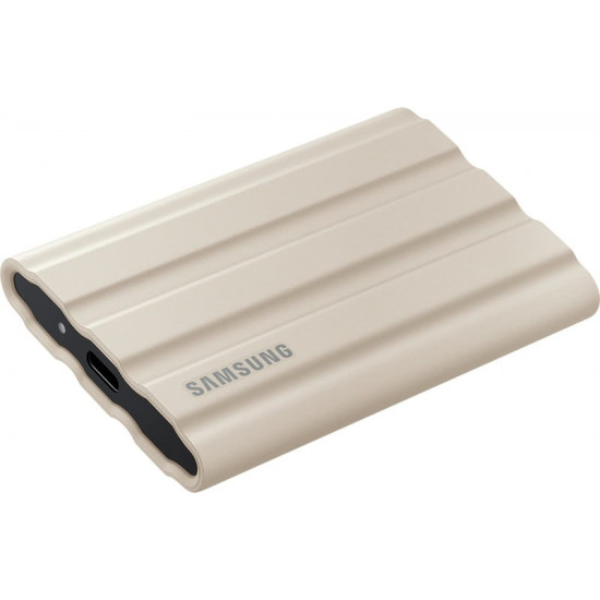 Накопичувач зовнішній SSD 1TB Samsung T7 Shield Beige (MU-PE1T0K/EU)