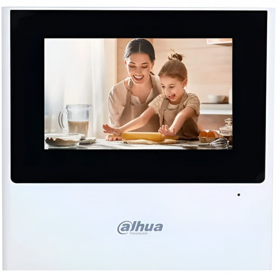 IP-відеодомофон Dahua DHI-VTH2611L-WP White