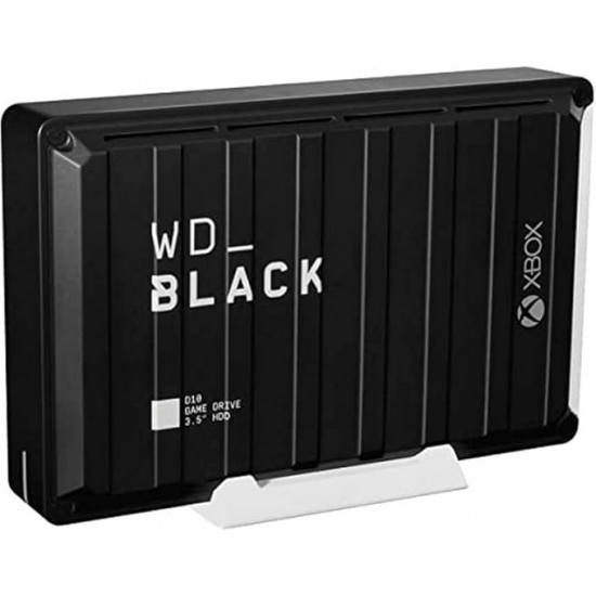 Зовнішній жорсткий диск 3.5" USB 12.0TB Black D10 Game Drive for Xbox One (WDBA5E0120HBK-EESN)