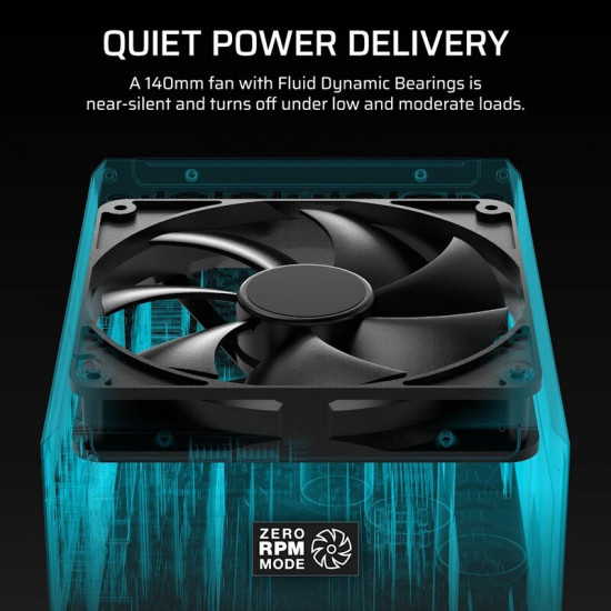 Блок живлення Corsair HX1200i Shift ATX 3.1 1200W (CP-9020267)