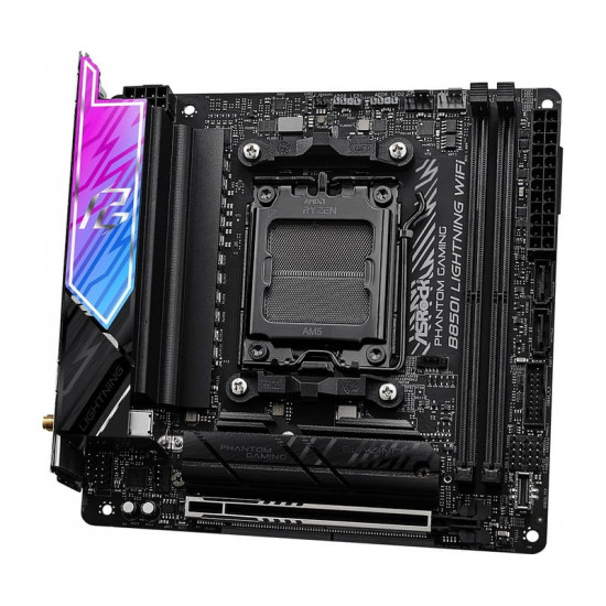 Материнська плата ASRock B850I Lightning WiFi Socket AM5