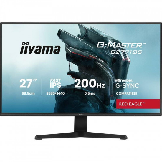 Монітор Iiyama 27" G-Master G2771QS-B1 IPS Black 200Hz