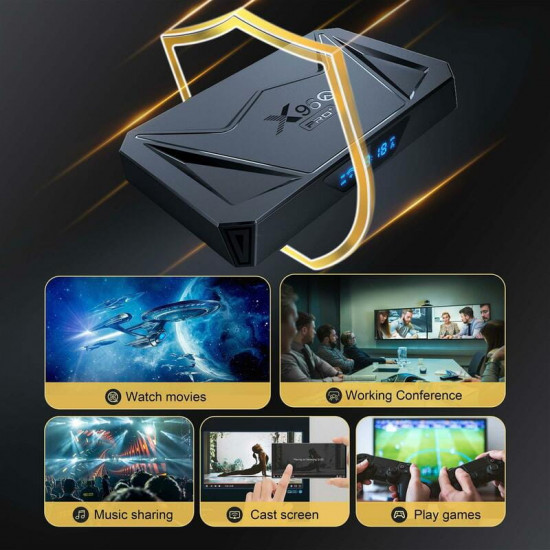 Медіаплеєр X96Q Pro Plus 4/64