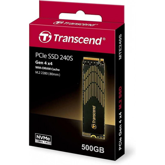 Накопичувач SSD 500GB Transcend MTE240S M.2 2280 PCIe 3.0 x4 3D TLC (TS500GMTE240S)
