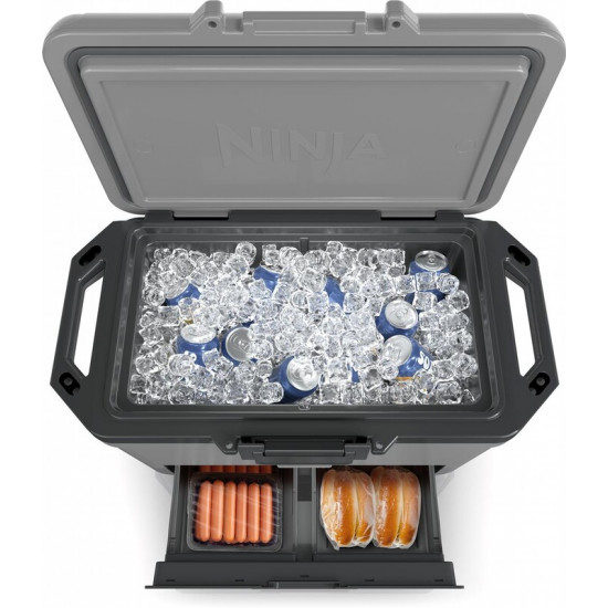 Термобокс Ninja FrostVault 47L Grey (FB151EUGY)