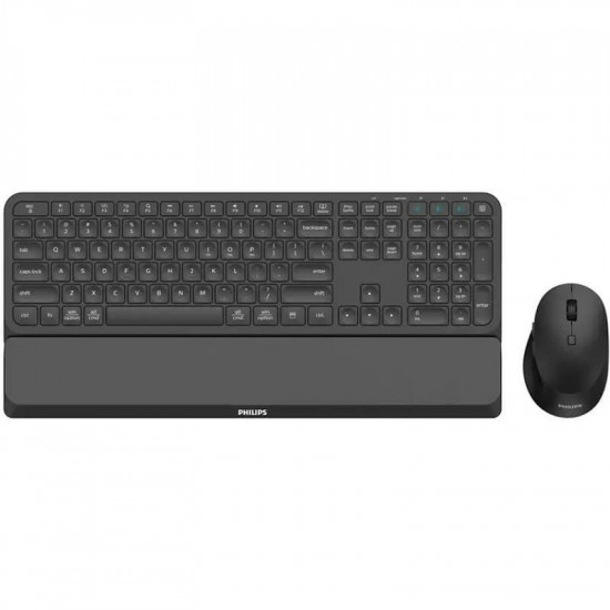 Комплект (клавіатура, миша) бездротовий Philips 6000 Slim UA Black (SPT6607B/00)