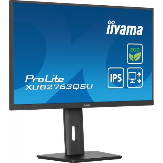 Монітор Iiyama 27" ProLite XUB2763QSU-B1 IPS Black 100Hz
