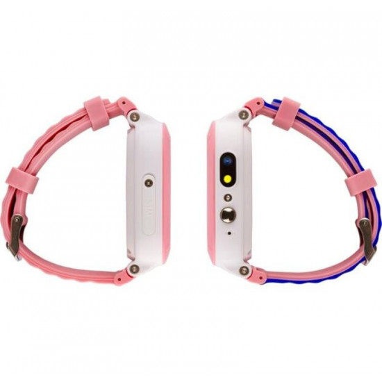 Дитячий смарт-годинник AmiGo GO004 Splashproof Camera+LED Pink