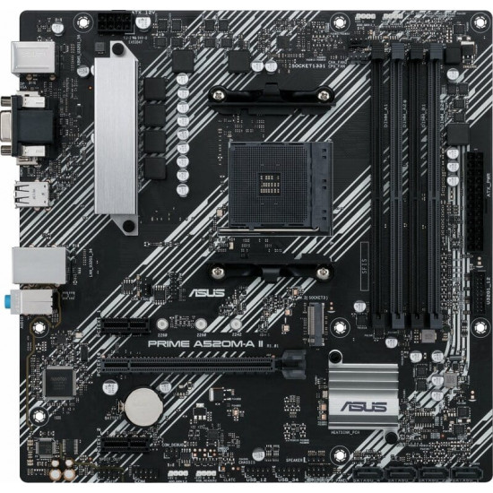Материнська плата Asus Prime A520M-A II/CSM Socket AM4