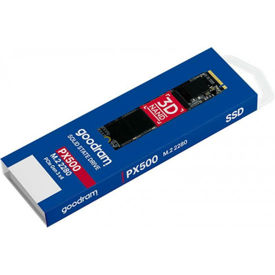 Накопичувач SSD 1TB Goodram PX500 M.2 2280 PCIe 3.0 x4 NVMe 3D TLC (SSDPR-PX500-01T-80-G3)