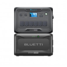 Зарядна станція Bluetti AC300 + акумуляторний модуль B500K, 3000W, 5120Wh, LiFePO4