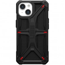 Чохол-накладка Urban Armor Gear Monarch для Apple iPhone 15 Kevlar Black (114289113940)