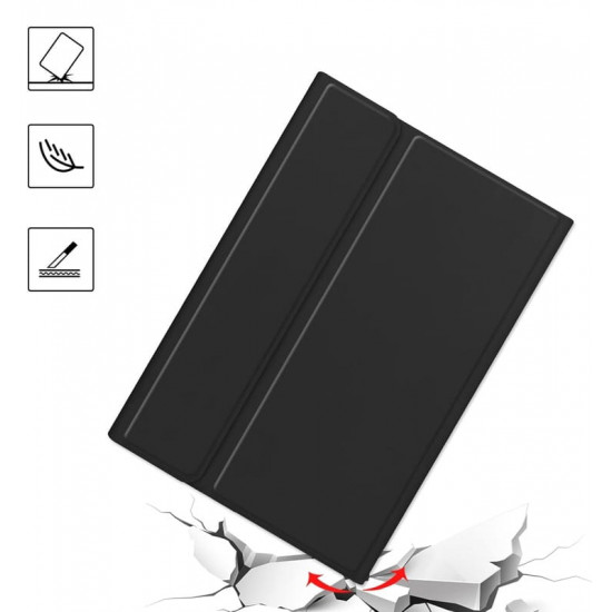 Чохол з бездротовою клавіатурою (TouchPad) BeCover для Lenovo Tab M10 Plus TB-125F (3rd Gen)/K10 Pro TB-226 Black (712390)