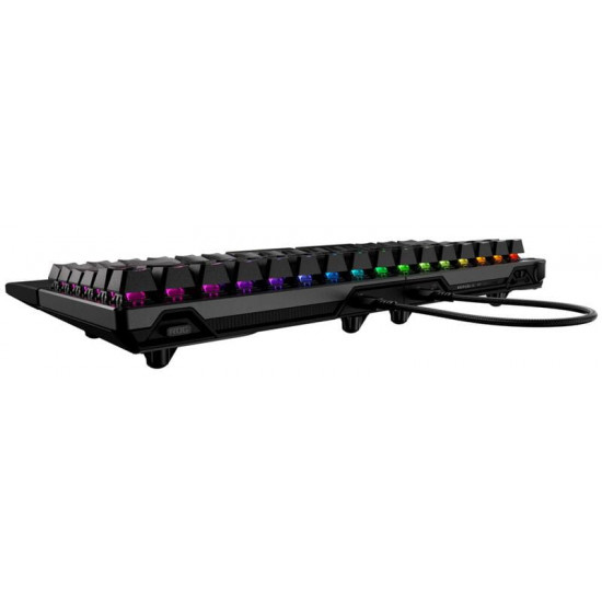 Клавіатура бездротова Asus ROG Falcata Split Magnetic Switch EN RGB Black (90MP043H-BKUA20)