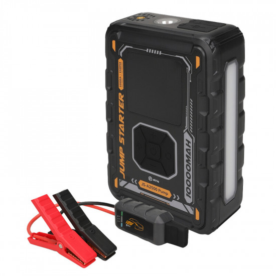 Пусковий пристрій для автомобілів Atria JS-A2500 Pump 8000 mAh