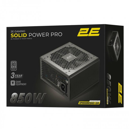 Блок живлення 2E Gaming Solid Power Pro 850W (2E-SP850BRSMII-120)