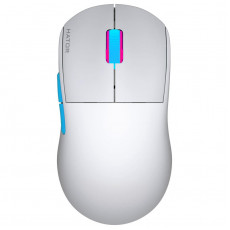 Миша бездротова Hator Quasar 2 Pro Wireless White/Cyan (HTM561WC)