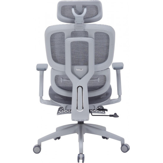 Крісло офісне Officepro Skyline Footrest Gray/Dark Gray (OC750-G-DG-DG)