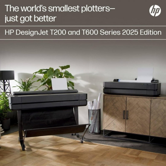 Плотер кол. HP DesignJet T630 з Wi-Fi (5HB11D)