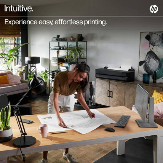 Плотер кол. HP DesignJet T630 з Wi-Fi (5HB11D)