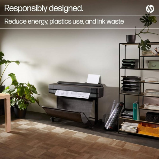 Плотер кол. HP DesignJet T630 з Wi-Fi (5HB11D)