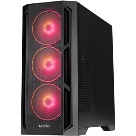 Корпус Chieftec Apex Lumo Black (GA-01B-L-OP) Без БЖ